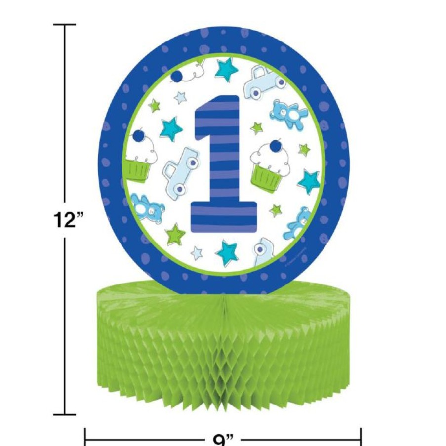 Birthdays * | Creative Converting Doodle 1St Birthday Centerpiece Hc Shaped (Case Pack Of 6)