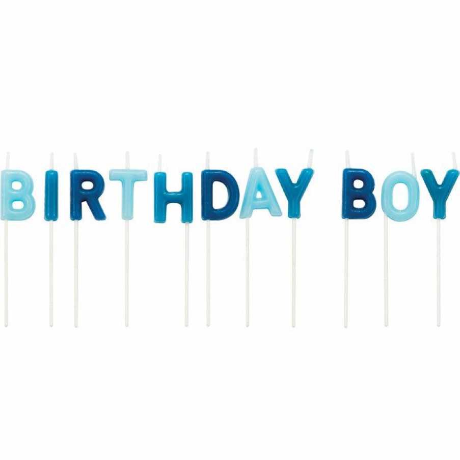 Birthdays * | Creative Converting Birthday Boy Pick Candles, 12 Ct