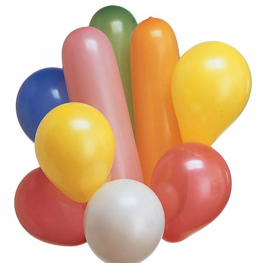 General Decorations * | Creative Converting Assorted Shape Latex Balloons, 20 Ct General Decorations