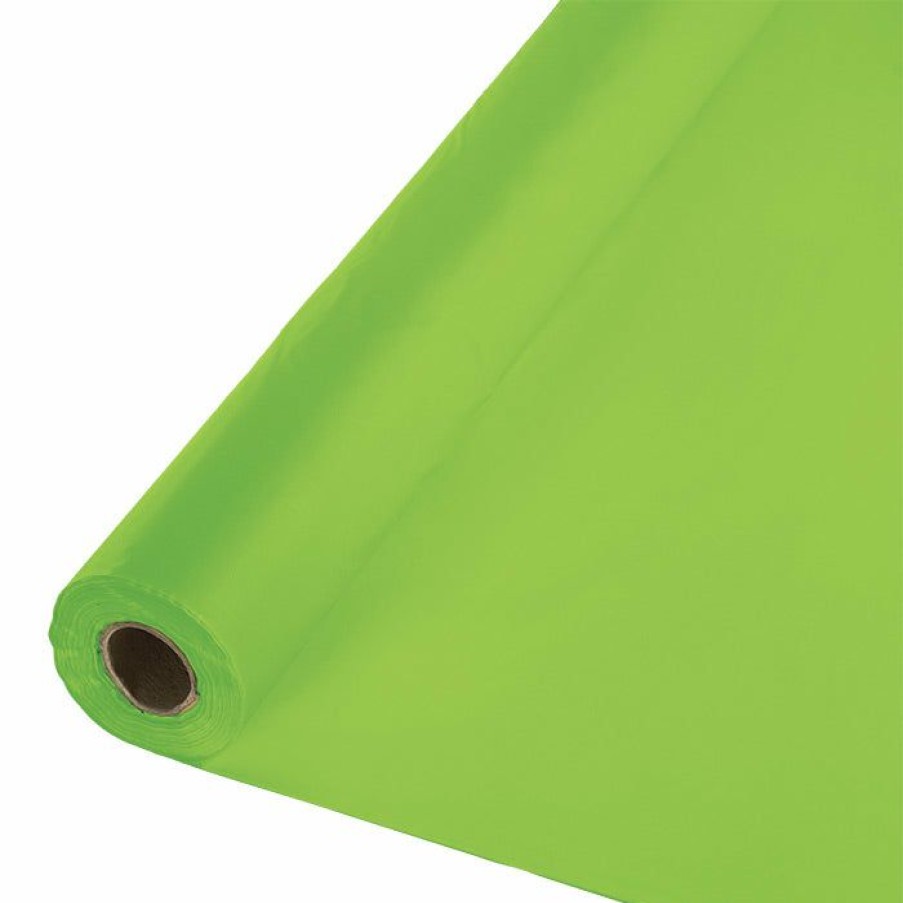 Solid Color Tableware * | Creative Converting Fresh Lime Banquet Roll 40 X 100