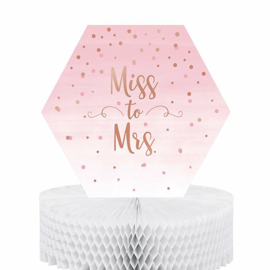 Themed Tableware * | Creative Converting Rose' All Day Honeycomb Centerpiece (6/Case) Themed Tableware