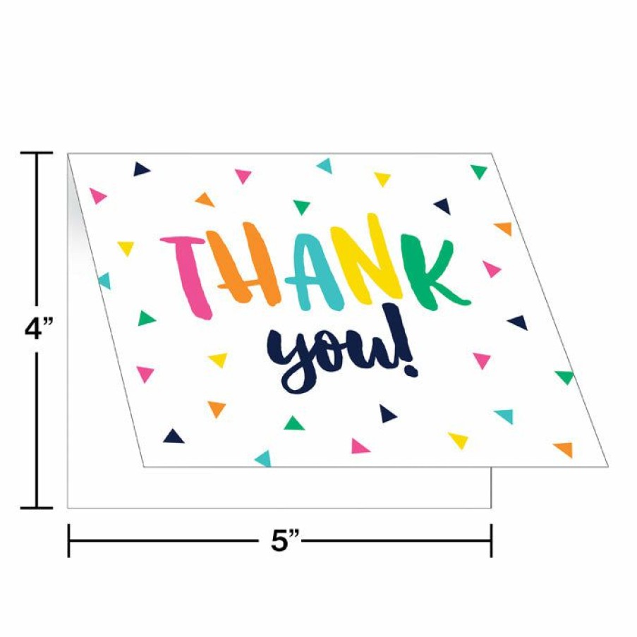 Holidays * | Creative Converting Fiesta Fun Grad Thank You Cards 48 Ct