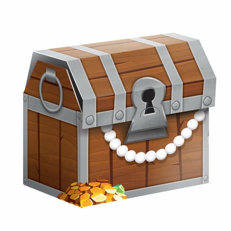 Birthdays * | Creative Converting Pirate Treasure Favor Boxes, 8 Ct