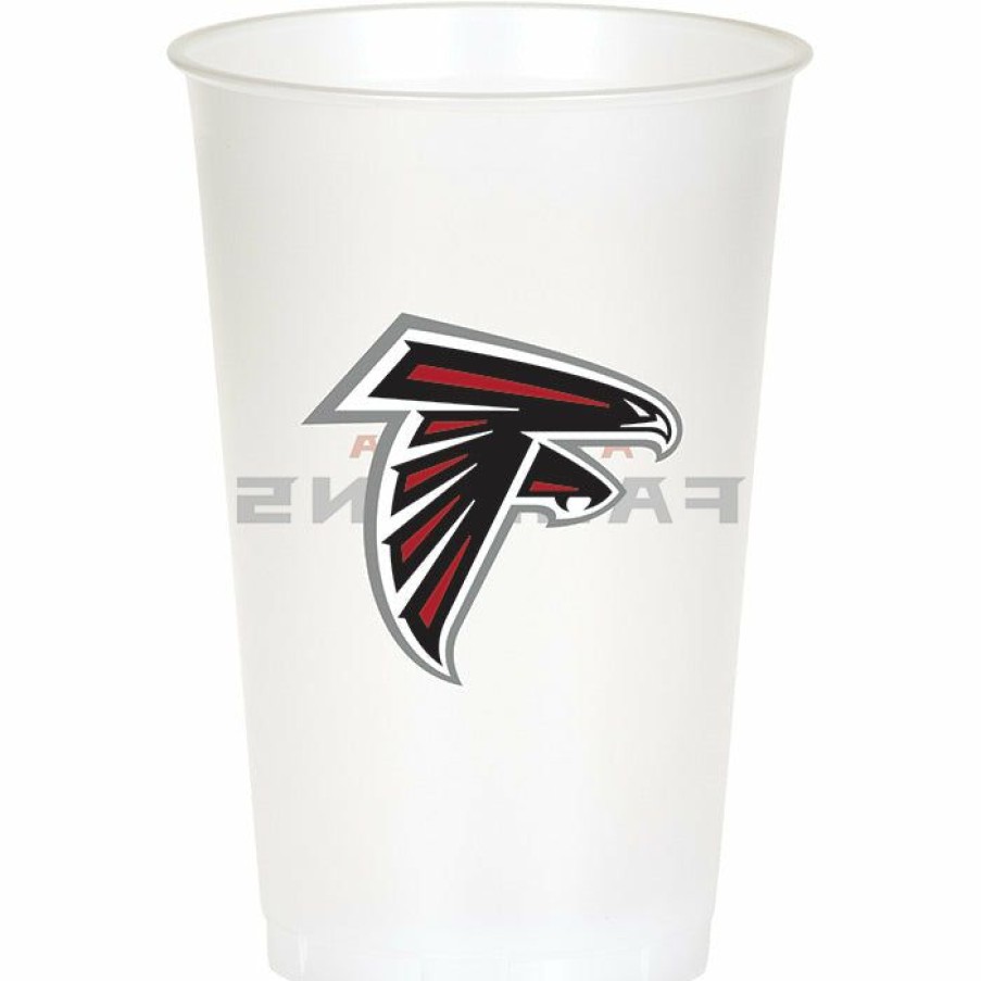 Sports * | Creative Converting Atlanta Falcons Plastic Cup, 20Oz, 8 Ct