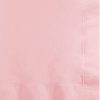 Solid Color Tableware * | Creative Converting Solid Color Tableware Classic Pink Beverage Napkin, 3 Ply, 50 Ct