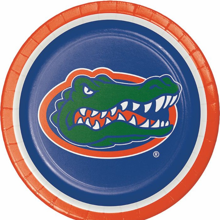 Sports * | Creative Converting University Of Florida Paper Plates, 8 Ct