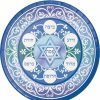 Holidays * | Creative Converting Pesach Paper Plates, 8 Ct Hanukkah Decorations