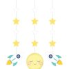 Baby Showers * | Creative Converting Baby Showers To The Moon And Back Hanging Cutouts (18/Case)