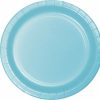 Solid Color Tableware * | Creative Converting Pastel Blue Banquet Plates, 24 Ct Solid Color Tableware