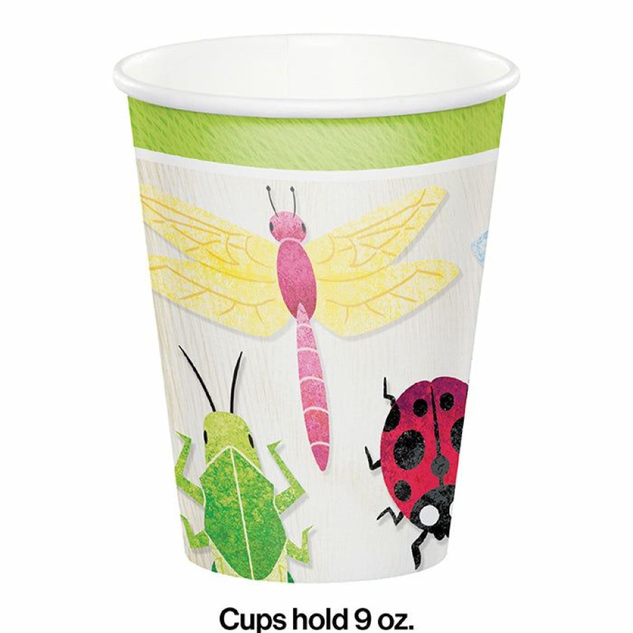 Birthdays * | Creative Converting Birthday Bugs Hot/Cold Cups 9Oz. 8Ct