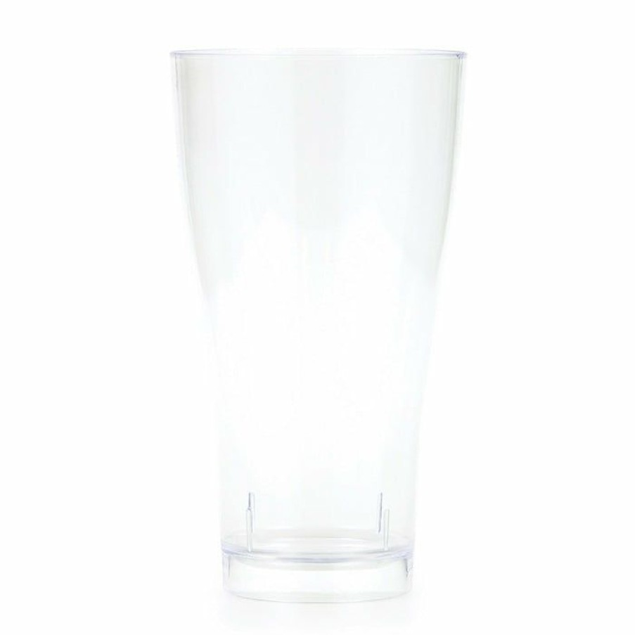 Solid Color Tableware * | Creative Converting Clear Pilsner Beer Glasss, 14 Oz, 4 Ct Solid Color Tableware