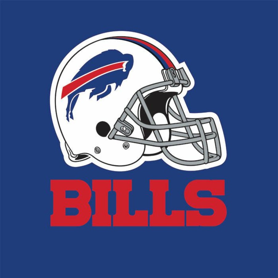 Sports * | Creative Converting Buffalo Bills Napkins, 16 Ct Nfl And Football Party Supplies