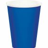 Solid Color Tableware * | Creative Converting Cobalt Hot/Cold Paper Cups 9 Oz., 8 Ct