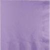 Solid Color Tableware * | Creative Converting Luscious Lavender Beverage Napkin, 3 Ply, 50 Ct