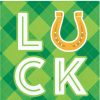 Holidays * | Creative Converting St. Patrick'S Day Party Decorations St Patricks Day "Luck" Beverage Napkins (192/Case)