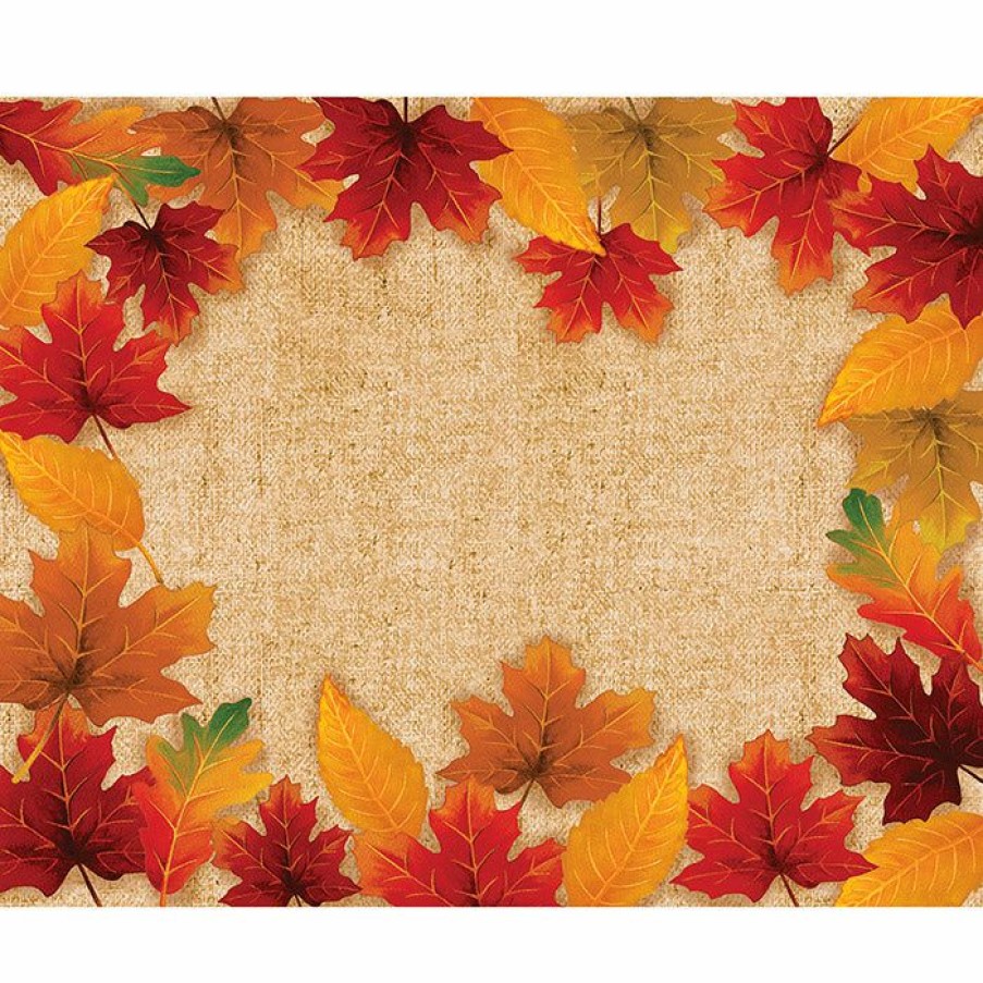 Holidays * | Creative Converting Thanksgiving Party Decorations Fall Leaves Placemats, 12 Ct