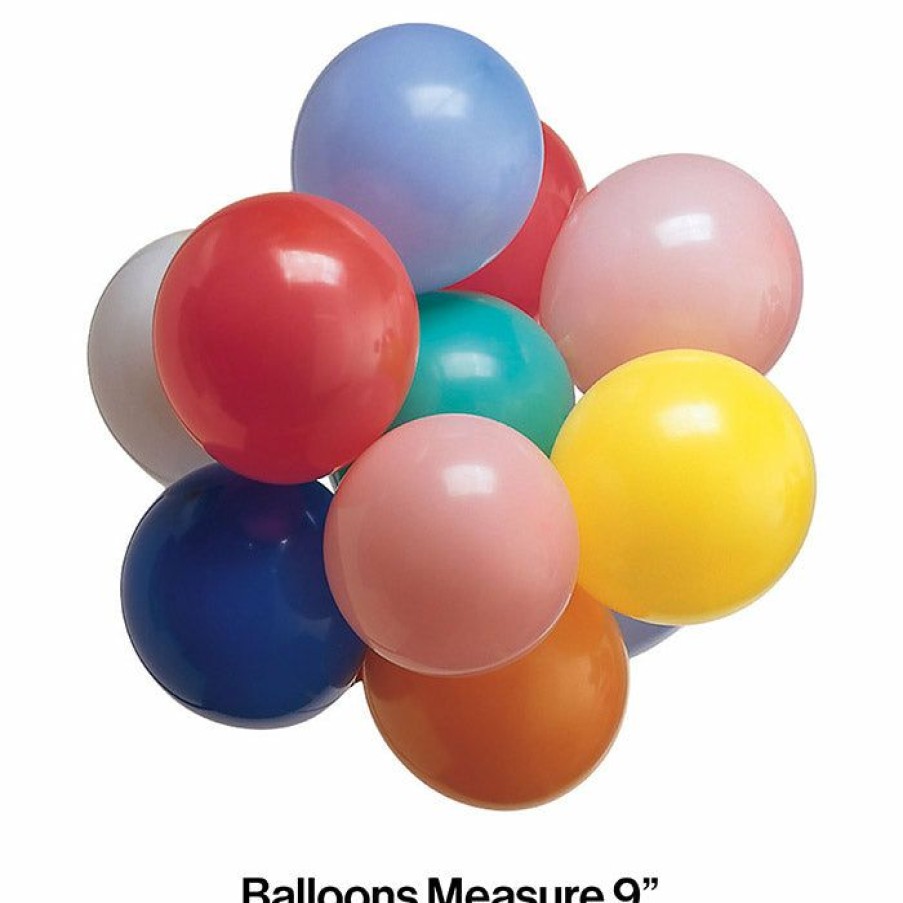 General Decorations * | Creative Converting General Decorations Assorted 9 Latex Balloons, 20 Ct