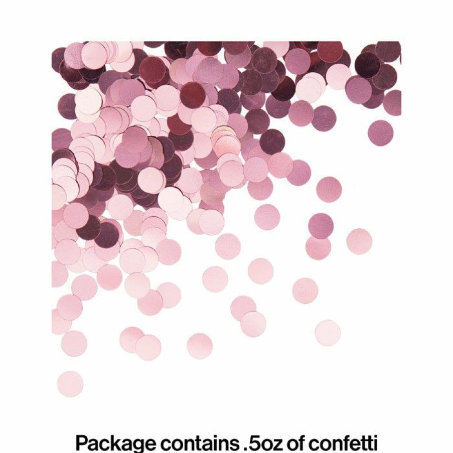 Themed Tableware * | Creative Converting Rose' All Day Round Confetti 0.5 Oz (12/Case)