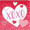 Holidays * | Creative Converting Valentine'S Day Beverage Napkin 16Ct