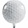 Sports * | Creative Converting Sports Fanatic Golf Metallic Balloon 18 Golf Party Decorations