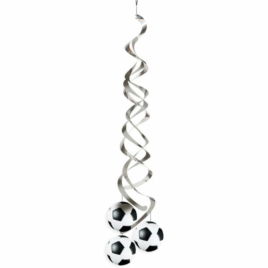 Sports * | Creative Converting Soccer Deluxe Danglers, 2 Ct Soccer Party Decorations