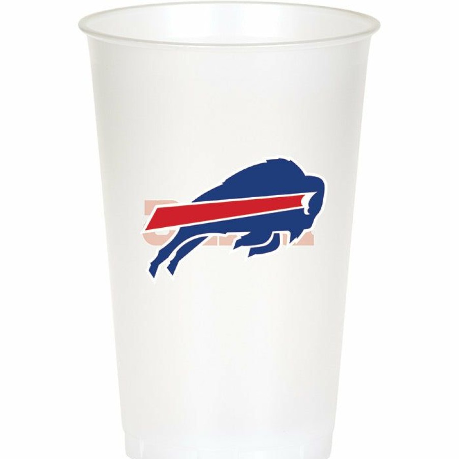 Sports * | Creative Converting Buffalo Bills Plastic Cup, 20Oz, 8 Ct