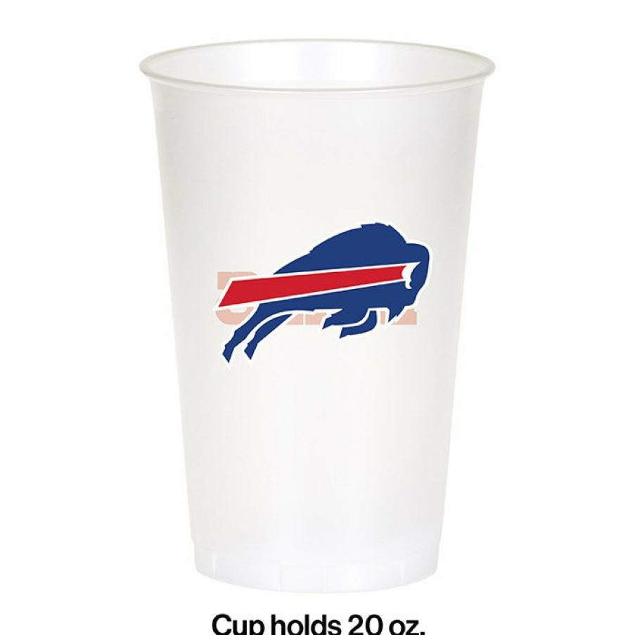 Sports * | Creative Converting Buffalo Bills Plastic Cup, 20Oz, 8 Ct