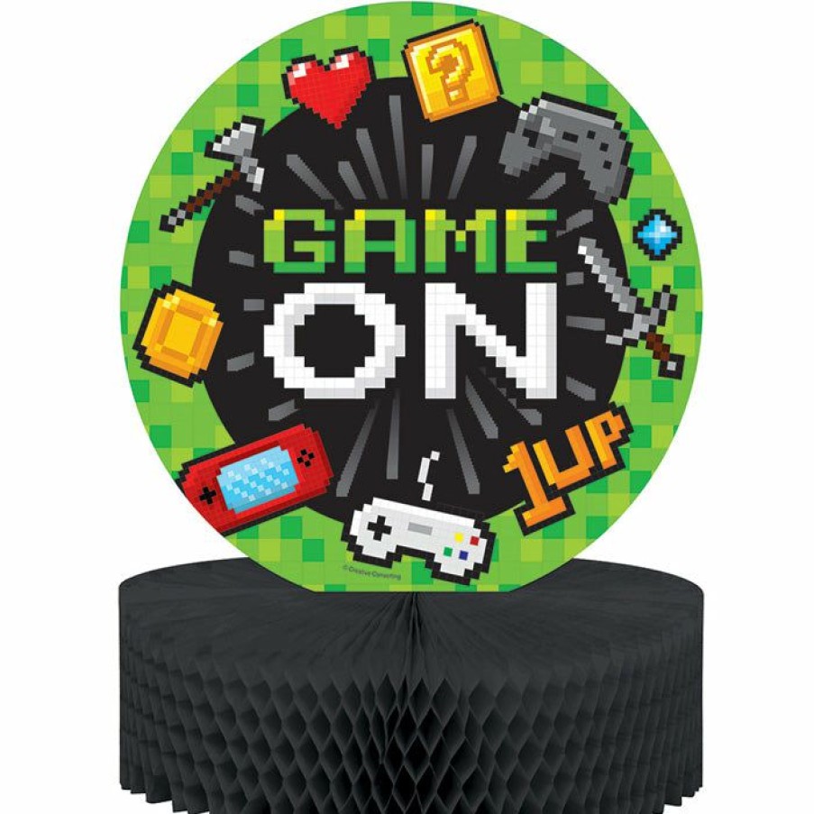 Birthdays * | Creative Converting Kids Birthday Party Themes Video Game Party Centerpiece