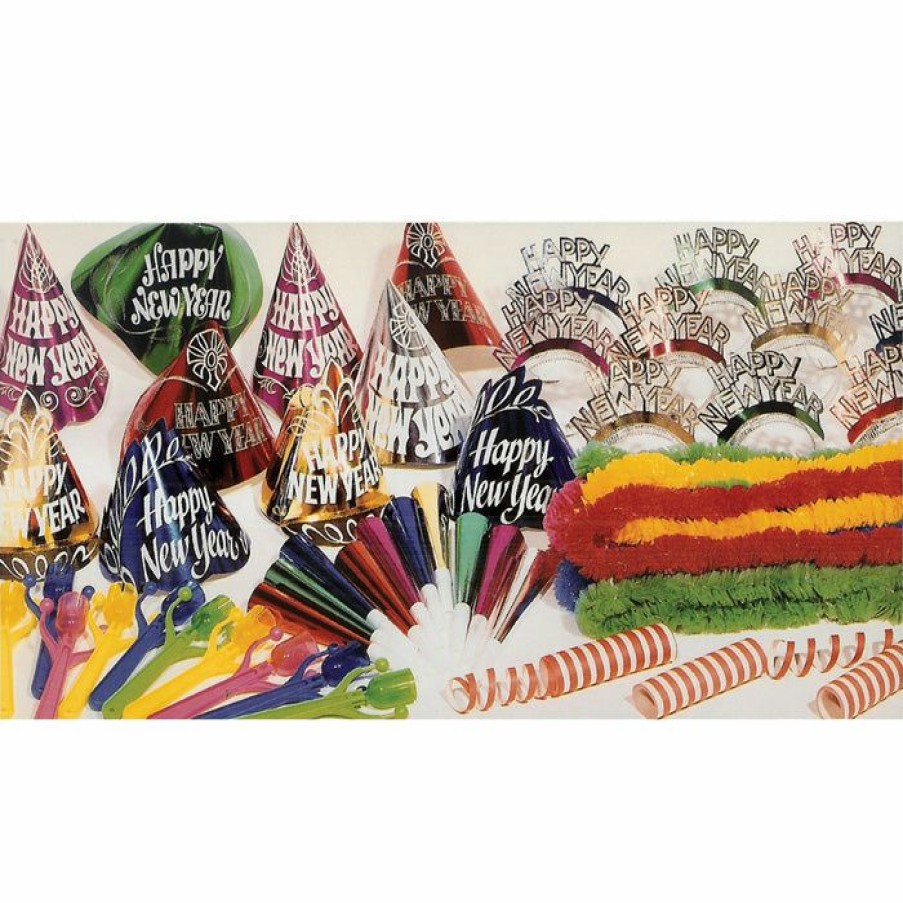 Holidays * | Creative Converting New Year'S Eve Party Supplies Happy New Year Party Kit For 20