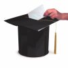 Graduation Party Supplies * | Creative Converting Graduation Party Supplies Mortarboard Shaped Graduation Card Box