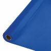 Solid Color Tableware * | Creative Converting Cobalt Banquet Roll 40 X 250