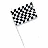 Sports * | Creative Converting Black And White Check Plastic Flag Racing Theme Party Decorations