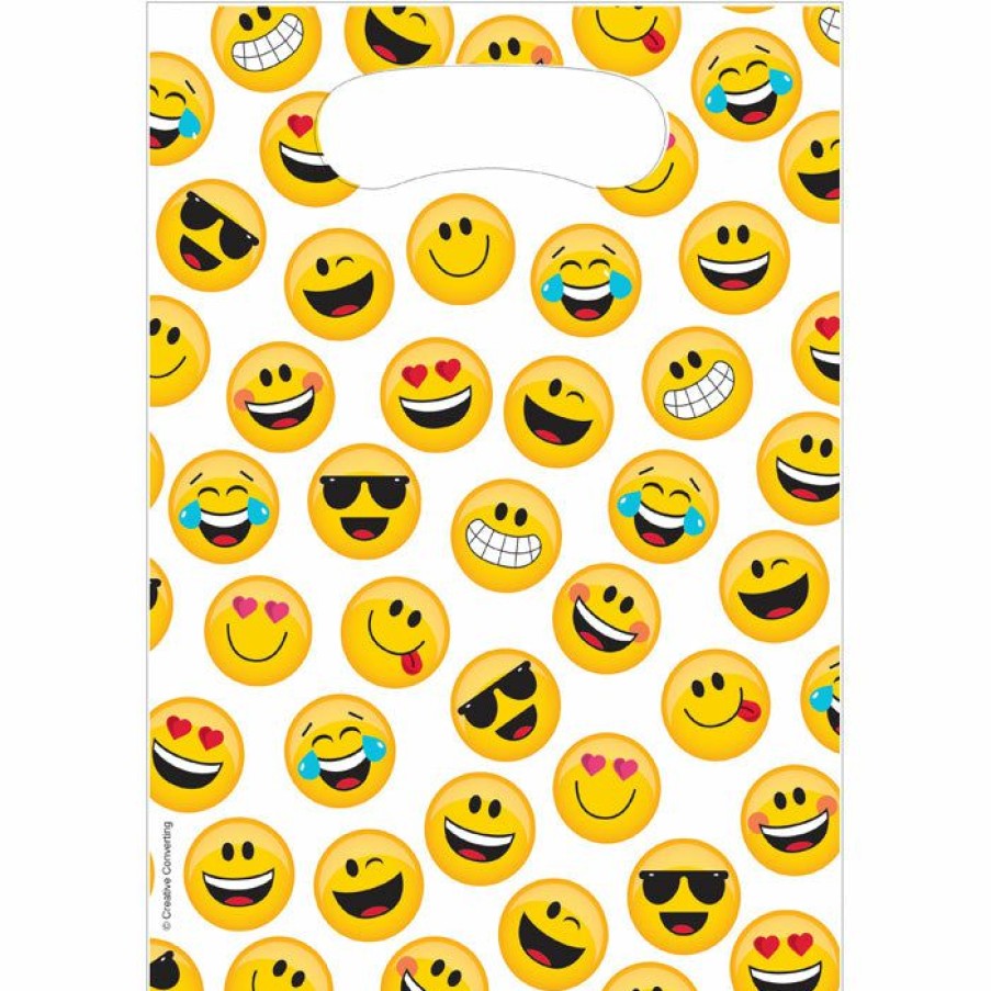 Birthdays * | Creative Converting Kids Birthday Party Themes Show Your Emojions Loot Bags (96/Case)