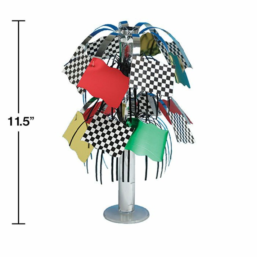 Sports * | Creative Converting Racing Theme Party Decorations Racing Centerpiece