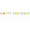 Birthdays * | Creative Converting Birthday Party Candles Happy Birthday Pastels Pick Candles 13Ct