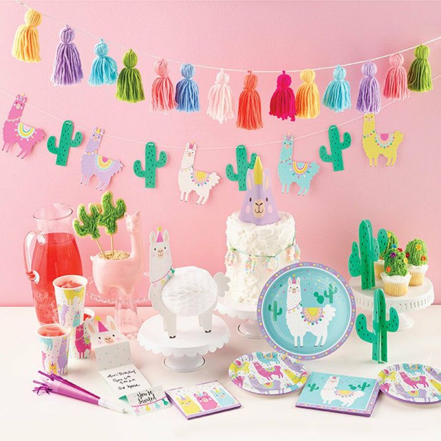 Birthdays * | Creative Converting Llama Party Centerpiece Kids Birthday Party Themes