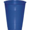 Solid Color Tableware * | Creative Converting Cobalt Blue Plastic Cups, 20 Ct Solid Color Tableware