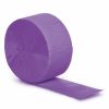 Solid Color Tableware * | Creative Converting Amethyst Crepe Streamers 81