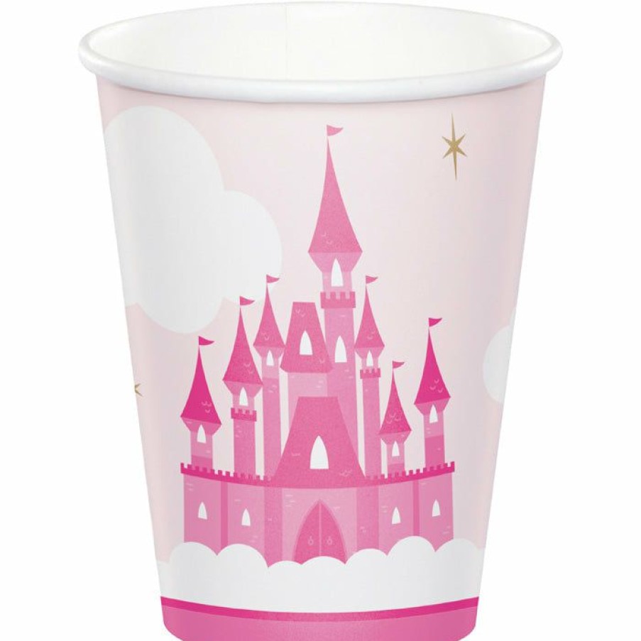 Birthdays * | Creative Converting Kids Birthday Party Themes Little Princess Hot/Cold Cups 8Oz. 8Ct