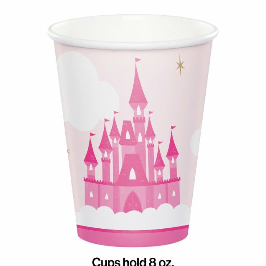 Birthdays * | Creative Converting Kids Birthday Party Themes Little Princess Hot/Cold Cups 8Oz. 8Ct