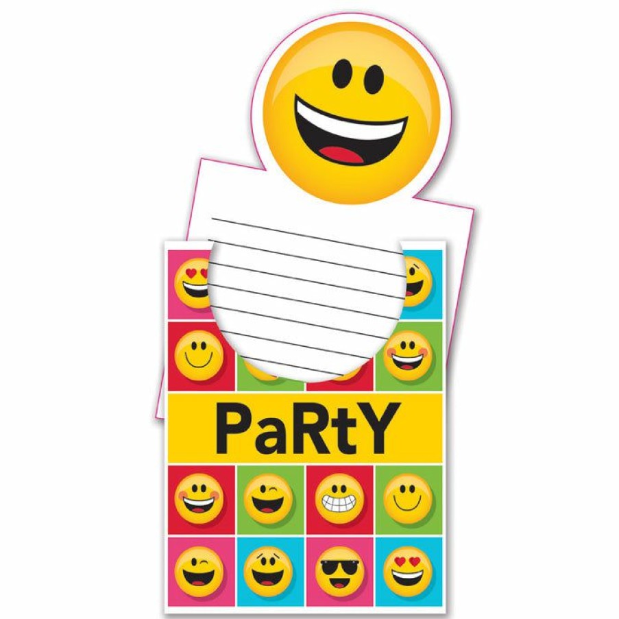 Birthdays * | Creative Converting Show Your Emojions Invitation Pop-Up (48/Case)