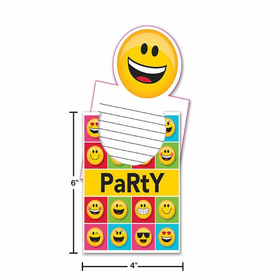 Birthdays * | Creative Converting Show Your Emojions Invitation Pop-Up (48/Case)