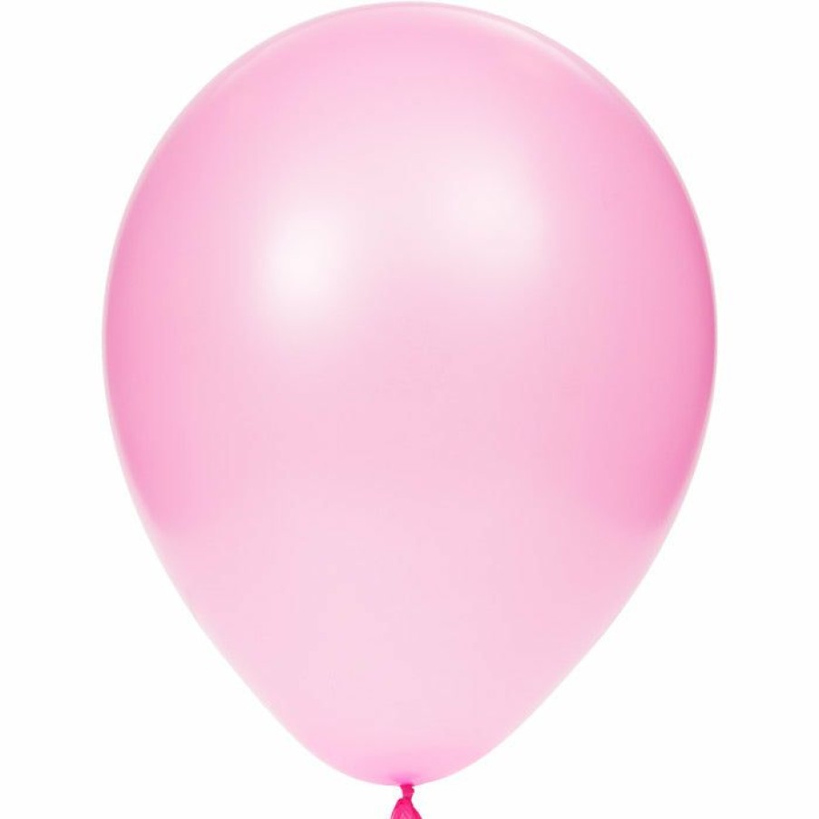 Solid Color Tableware * | Creative Converting Latex Balloons 12 Candy Pink, 15 Ct