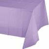 Solid Color Tableware * | Creative Converting Luscious Lavender Tablecover Plastic 54 X 108