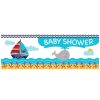 Baby Showers * | Creative Converting Ahoy Matey! Giant Party Banner, Baby Shower (6/Case) Baby Showers