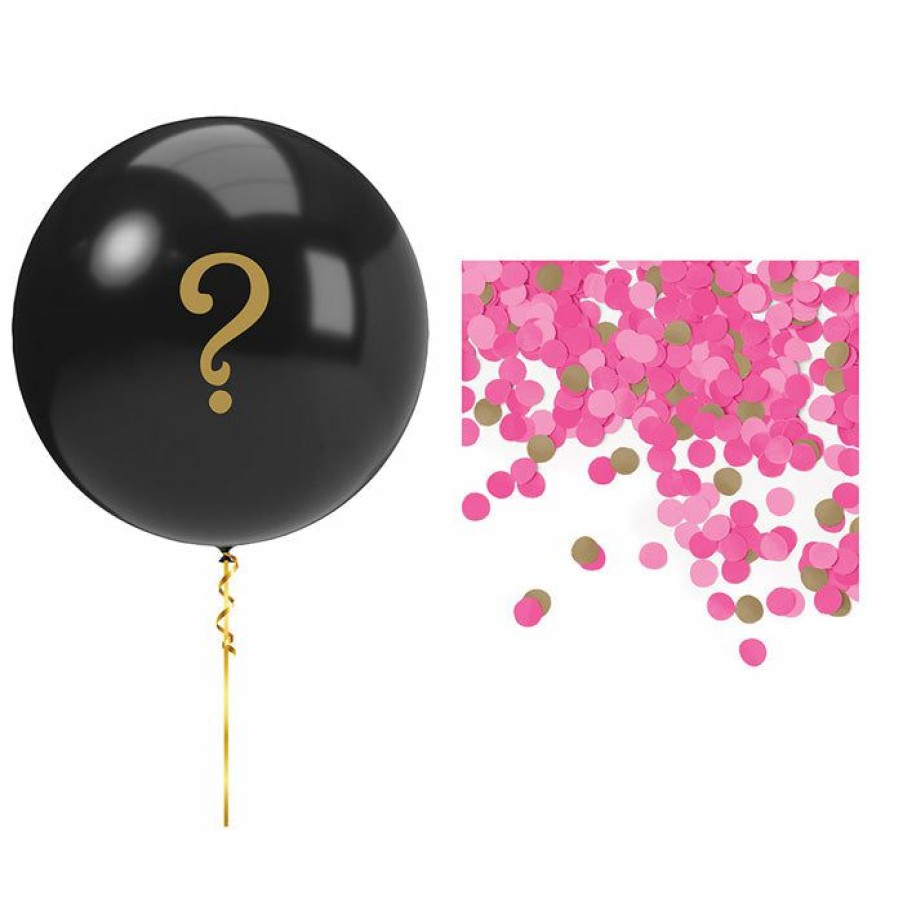 Baby Showers * | Creative Converting Pink Gender Reveal Balloons Balloon Kit