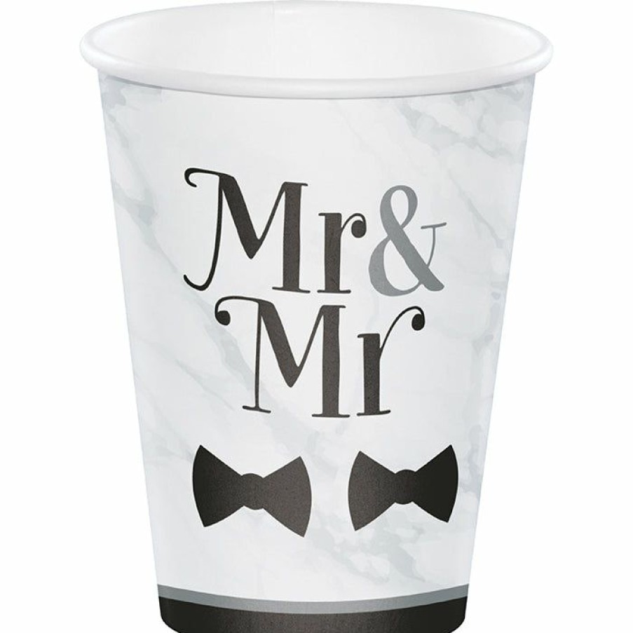 Bridal And Wedding * | Creative Converting Mr. And Mr. Wedding Cups 96 Ct