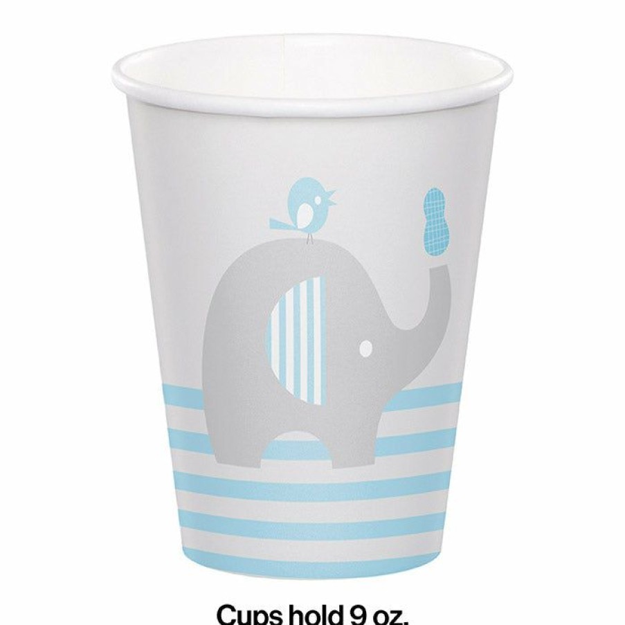 Baby Showers * | Creative Converting Little Peanut Boy Hot/Cold Paper Cups 9 Oz., 8 Ct Baby Showers