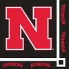 Sports * | Creative Converting Ncaa College Themed Party Decorations University Of Nebraska Beverage Napkins, 2-Ply (240/Case)