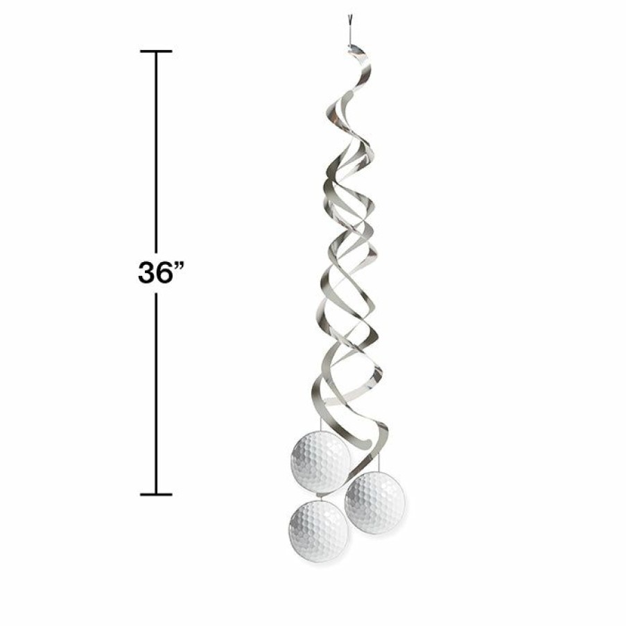 Sports * | Creative Converting Golf Party Decorations Golf Deluxe Danglers, 2 Ct